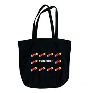 Foreigner Band Tour Tote Bag